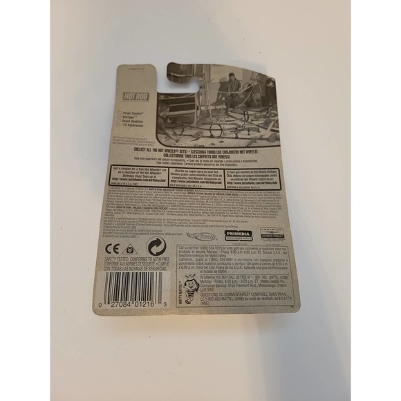 NIB 2002 Hot Wheels Metal Collection #110 Yellow 1970 Plymouth Roadrunner - Picture 2 of 8